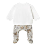 Mayoral Completo 2 Pezzi Shirt-Ghettina per Neonato 1559 BIANCO/BEIGE MAYORAL 