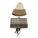 DAN JOHN set cappello-sciarpa con fantasia Beige per Bambino KITD5301 BEIGE DAN JOHN 