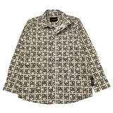 JOHN RICHMOND camicia manica lunga fantasia logo Grigio per Bambino RBA25096CA GRIGI JOHN RICHMOND 