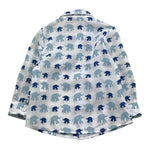 Daniele Alessandrini Camicia Tinta Unita con Stampa per Neonata 1295C00177 BIANCO DANIELE ALESSANDRINI 