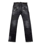 DSQUARED2 jeans tinta unita con strappi Nero per Bambino DQ0236X NERO DSQUARED2 