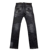 DSQUARED2 jeans tinta unita con strappi Nero per Bambino DQ0236X NERO DSQUARED2 