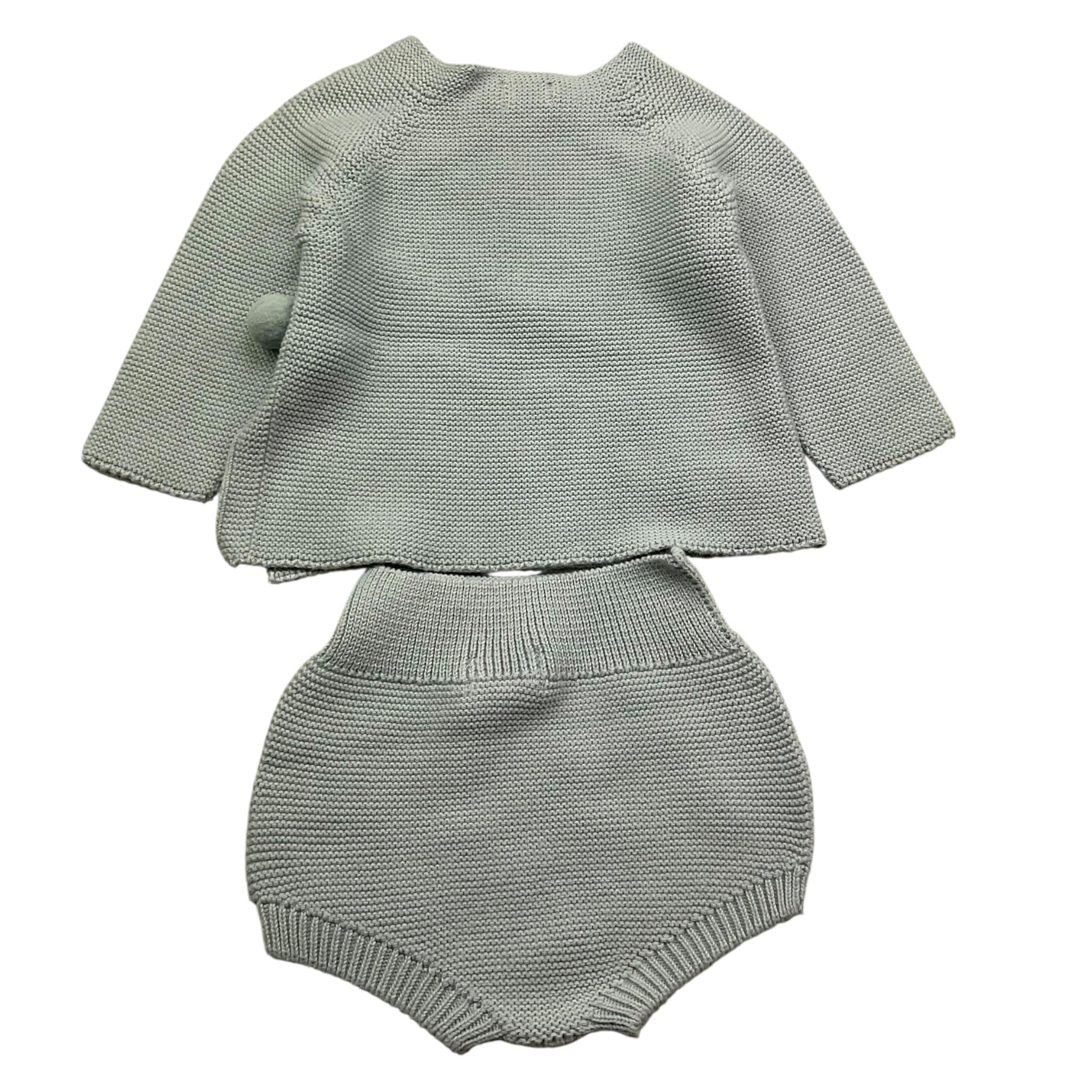 WEDOBLE completo 2 pezzi maglia-culotte tinta unita Azzurro per Neonato 928483 AZZURRO WEDOBLE 