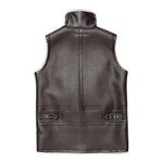 MAISON MARGIELA giubbino smanicato con pelliccia in ecopelle Marrone per Bambino M60634 MARRONE MAISON MARGIELA 