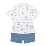 Mayoral Completo 2 Pezzi Polo-Bermuda per Neonato 1657 BIANCO MAYORAL 