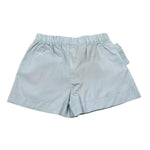 J.O. Milano Short Tinta Unita con Elastico In Vita per Neonata 574H2 AZZURRO J.O. MILANO 