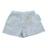 J.O. Milano Short Tinta Unita con Elastico In Vita per Neonata 574H2 AZZURRO J.O. MILANO 