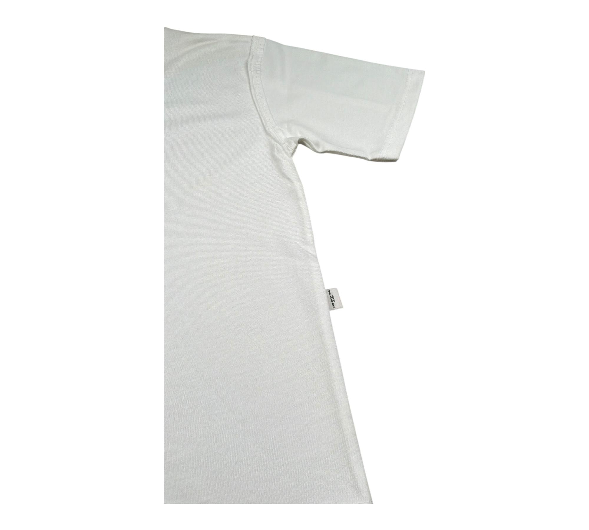 Paolo Pecora T-Shirt Girocollo Tinta Unita per Bambino PP4350 BIANCO PAOLO PECORA 
