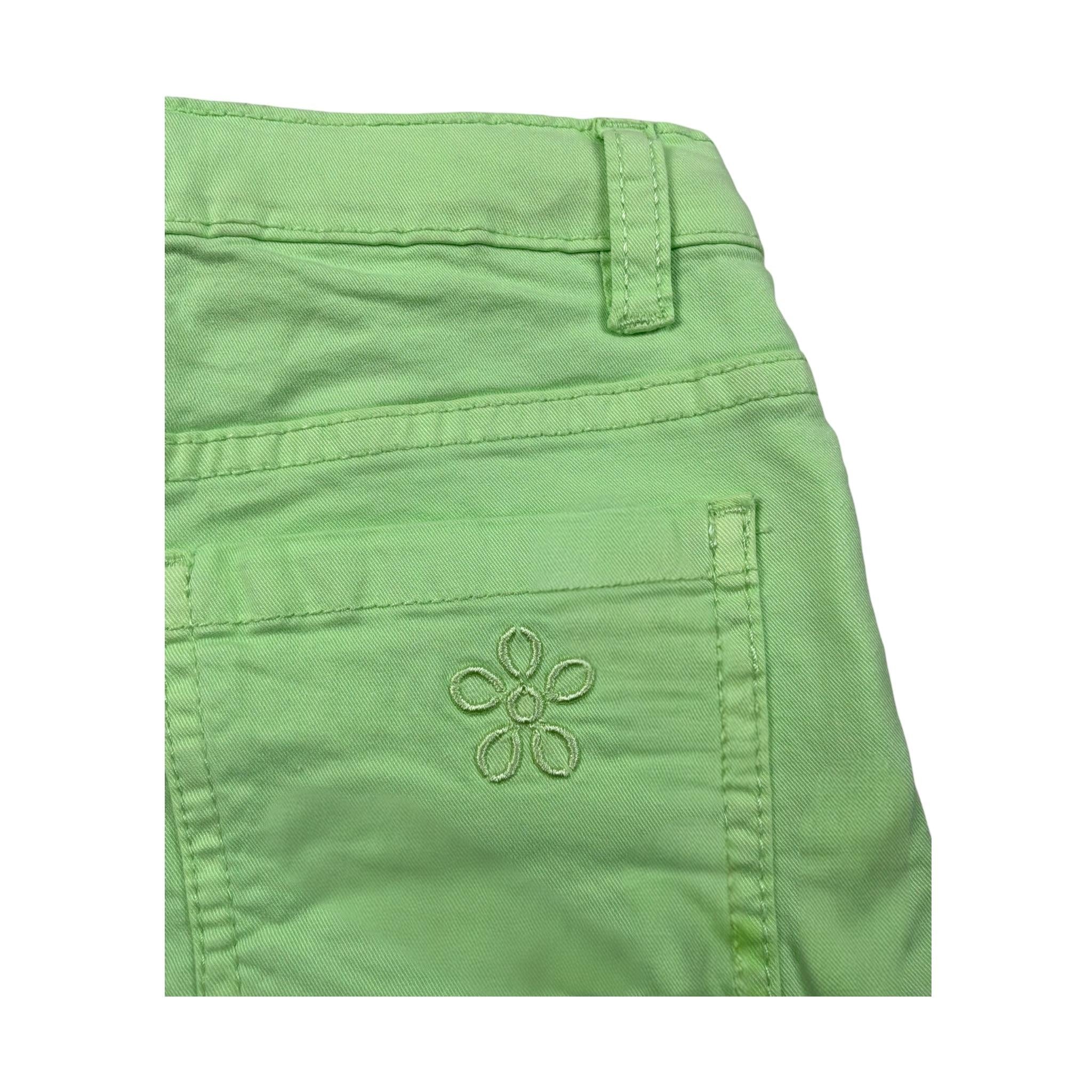 Sarabanda Short Tinta Unita con Girovita Regolabile per Bambina 06592 VERDE SARABANDA 
