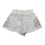 M+E' Short Tinta Unita con Elastic In Vita per Neonata UE1698N BIANCO M+E' 