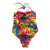 4Giveness Multicolor One Piece Swimsuit With Multicolor Pattern For Girls
