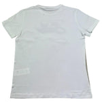 Monnalisa T-Shirt Girocollo Tinta Unita con Stampa per Bambino 253602 BIANCO MONNALISA 