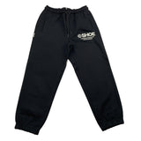 SHOE pantalone tuta tinta unita con stampa in contrasto Nero per Bambino PRESTN0119 NERO SHOE 