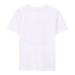 Boss T-Shirt Girocollo Tinta Unita con Stampa Logo per Bambino J52032 BIANCO BOSS 