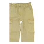 MANILA GRACE pantalone tinta unita modello cargo Beige per Bambina MFJF24P189 BEIGE MANILA GRACE 