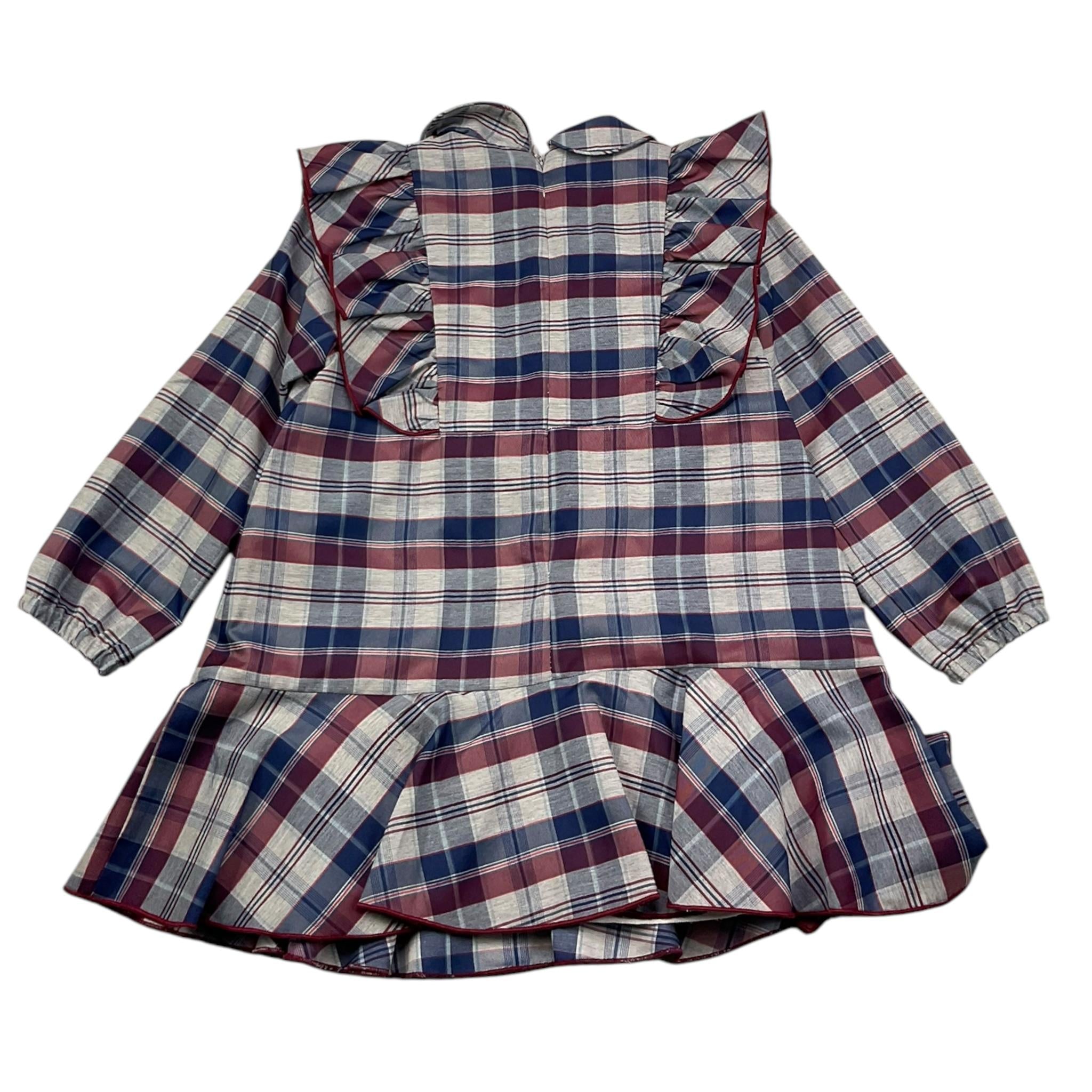 MIRANDA abito manica lunga stampa fantasia Blu per Bambina 360609V BLU MIRANDA 