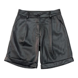 TO be too short tinta unita in ecopelle Nero per Bambina TFJF24P518 NERO TO be too 