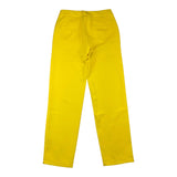 Marc Ellis Solid Color Pants with Adjustable Waistband Yellow for Girls
