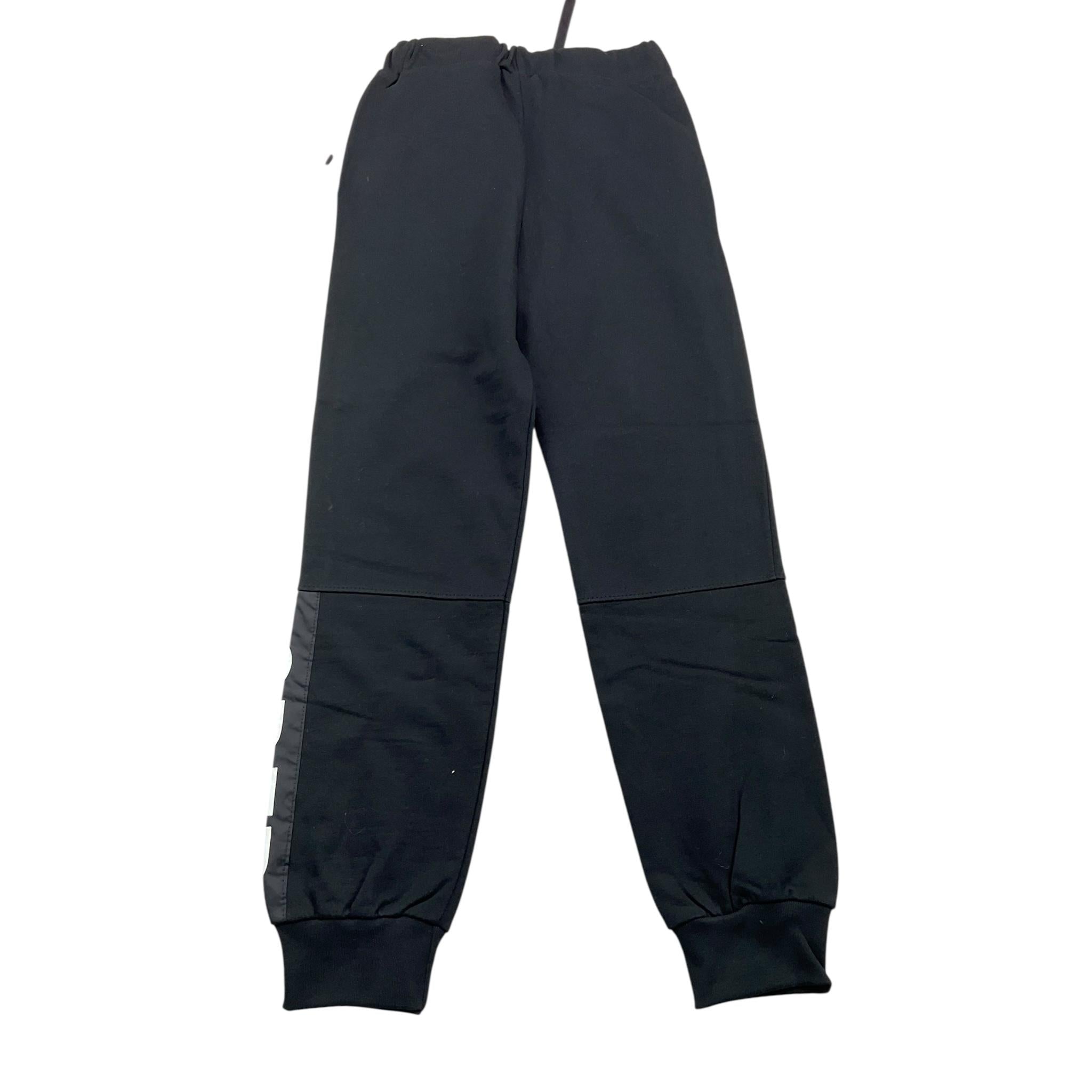 COMME DES FUCKDOWN pantalone tuta tinta unita Nero per Bambino PFCD0307J NERO COMME DES FUCKDOWN 
