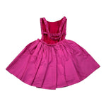 Vicolo Abito Tinta Unita con Elastico per Bambina 3146V00272 FUXIA VICOLO 