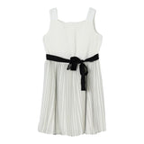 Liu Jo Abito Bicolore con Fantasia A Righe per Bambina Z9153 BIANCO LIU JO 