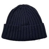 SAINT BARTH cappello tinta unita con logo Blu per Bambino WENGEN BLU SAINT BARTH 