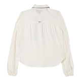 LIU JO camicia tinta unita con cravatta Panna per Bambina GF4065TS868 PANNA LIU JO 