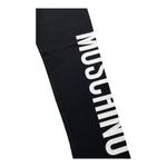 MOSCHINO leggins tinta unita con stampa logo Nero per Bambina HDP067XX NERO MOSCHINO 