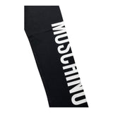 MOSCHINO leggins tinta unita con stampa logo Nero per Bambina HDP067XX NERO MOSCHINO 