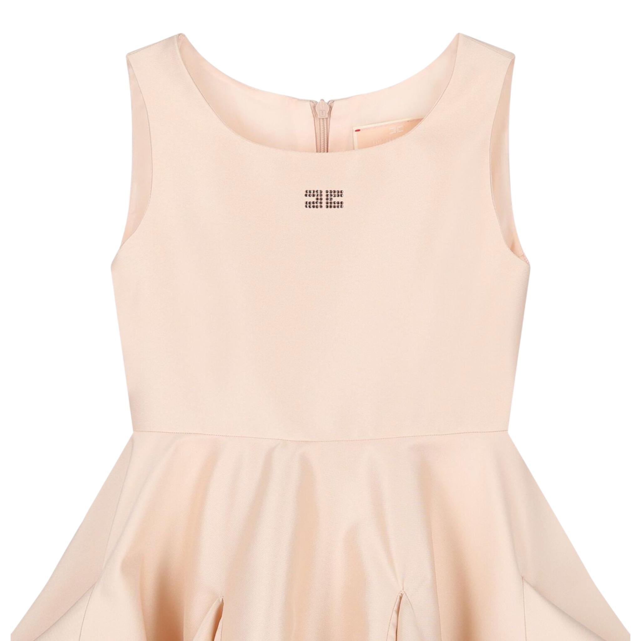 Elisabetta Franchi Abito Tinta Unita Giromanica per Bambina EFAB616 ROSA ELISABETTA FRANCHI 