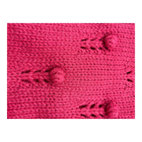 LIU JO sciarpa tinta unita con ricami Fuxia per Bambina 4DX562 FUXIA LIU JO 