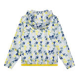 K-Way Giubbino Stampa Fantasia con Loghi per Bambino K2148SW BIANCO K-WAY 