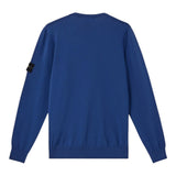 STONE ISLAND maglia tinta unita girocollo con logo Blu per Bambino 8116502Z1 BLU STONE ISLAND 