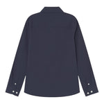 Tommy Hilfiger Camicia Manica Lunga Tinta Unita per Neonato KB0KB06965 BLU TOMMY HILFIGER 