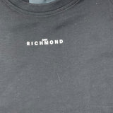 JOHN RICHMOND t-shirt girocollo tinta unita con stampa Nero per Bambino RBA24111TS NERO JOHN RICHMOND 