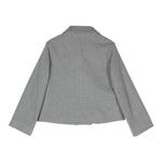 IL GUFO giacca tinta unita doppio petto Grigio per Bambino A24GB105W0003 GRIGIO IL GUFO 