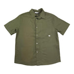 Paolo Pecora Camicia Mezza Manica Tinta Unita per Bambino PP4001 VERDE PAOLO PECORA 