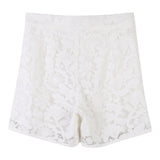 Michael Kors Short tinta unita con Ricami Bianco per Bambina R30413XX BIANCO MICHAEL KORS 