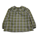 LITTLE BEAR camicia tinta unita con fantasia a righe Verde per Neonata 5241N VERDE LITTLE BEAR 