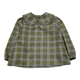 LITTLE BEAR camicia tinta unita con fantasia a righe Verde per Neonata 5241N VERDE LITTLE BEAR 
