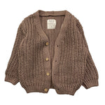 PLAY UP cardigan tinta unita con bottoni Marrone per Neonata PA011AP11404N MARRONE PLAY UP 