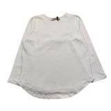 @Madilly Shirt Crew Neck Solid Color White For Boys