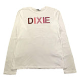 DIXIE shirt girocollo tinta unita con stampe in contrasto Bianco per Bambina LB94030G32 BIANCO DIXIE 