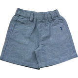Trussardi Bermuda Tinta Unita con Elastico In Vita per Neonato TIP26039BE BLU TRUSSARDI 