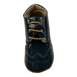 BABY WALKER scarpina tinta unita lucida Blu per Neonato 1089 BLU BABY WALKER 