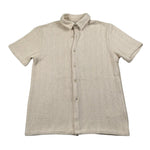 Manuel Ritz Camicia Mezza Manica Tinta Unita In Filo per Bambino MR3071 BEIGE MANUEL RITZ 