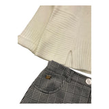 PINKO complet 2 pezi maglia-short Bianco per Bambina P4PIJP016 BIANCO PINKO 