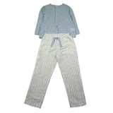 Barcellino Completo 2 Pezzi Camicia-Pantalone Bicolore per Bambino 120813 BIANCO/AZZURRO BARCELLINO 