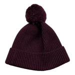 K-WAY cappello tinta unita con logo Viola per Bambina K31359WX VIOLA K-WAY 