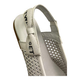 Twinset Ballerina Tinta Unita con Trafori per Bambina 221GCJ04G BIANCO TWINSET 